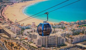 La Kasbah d'Agadir Oufella reprend des couleurs avec le téléphérique en Juillet 2021